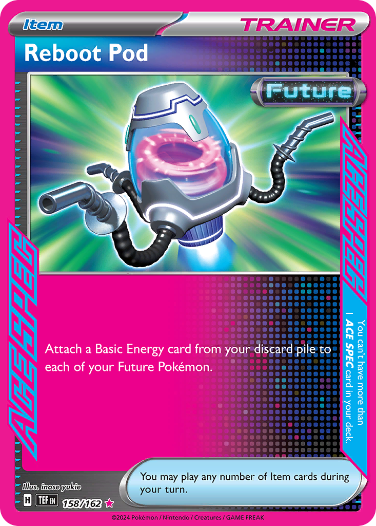 Reboot Pod 158/218 ACE SPEC Rare
