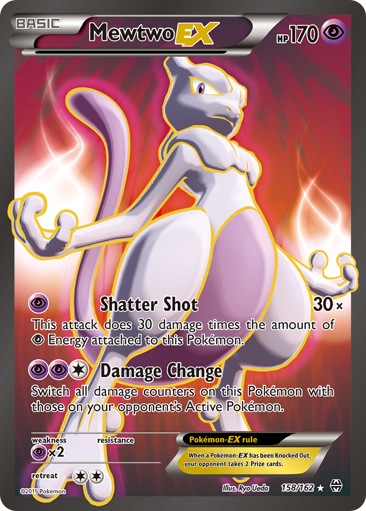 Mewtwo-EX 158/165 Rare Ultra