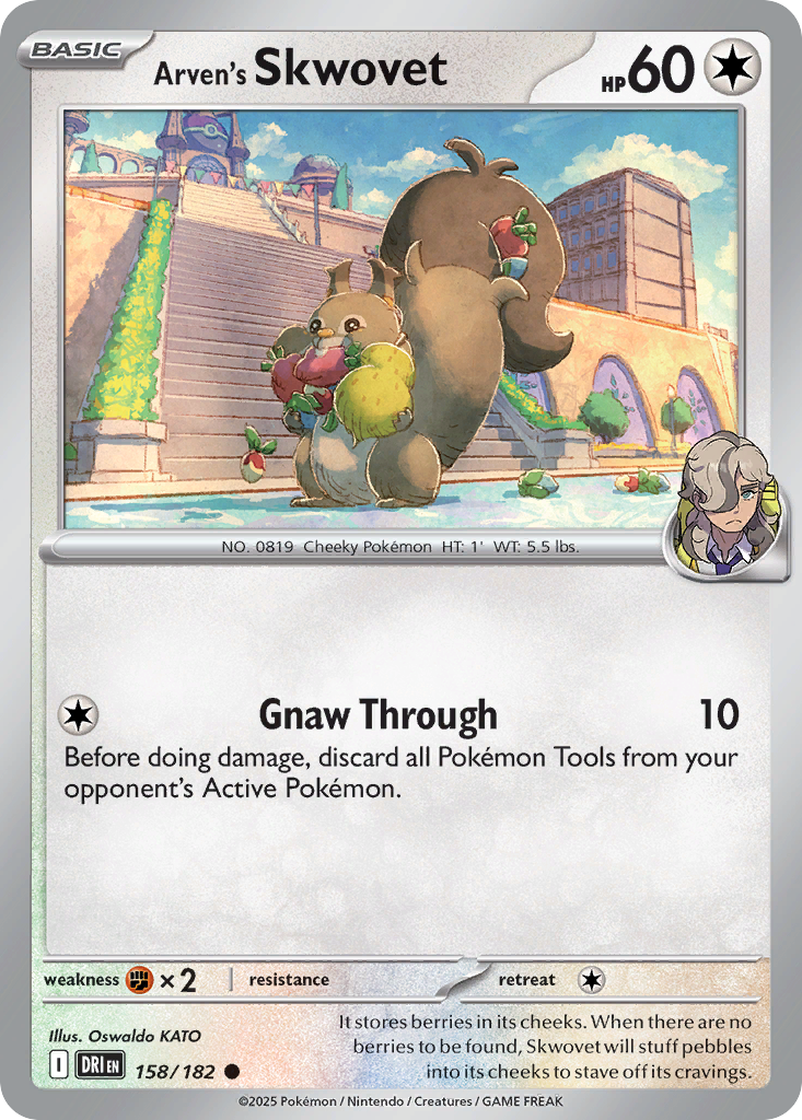 Arven's Skwovet 158/244 Common