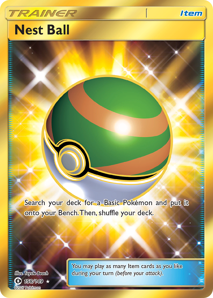 Nest Ball 158/173 Rare Secret