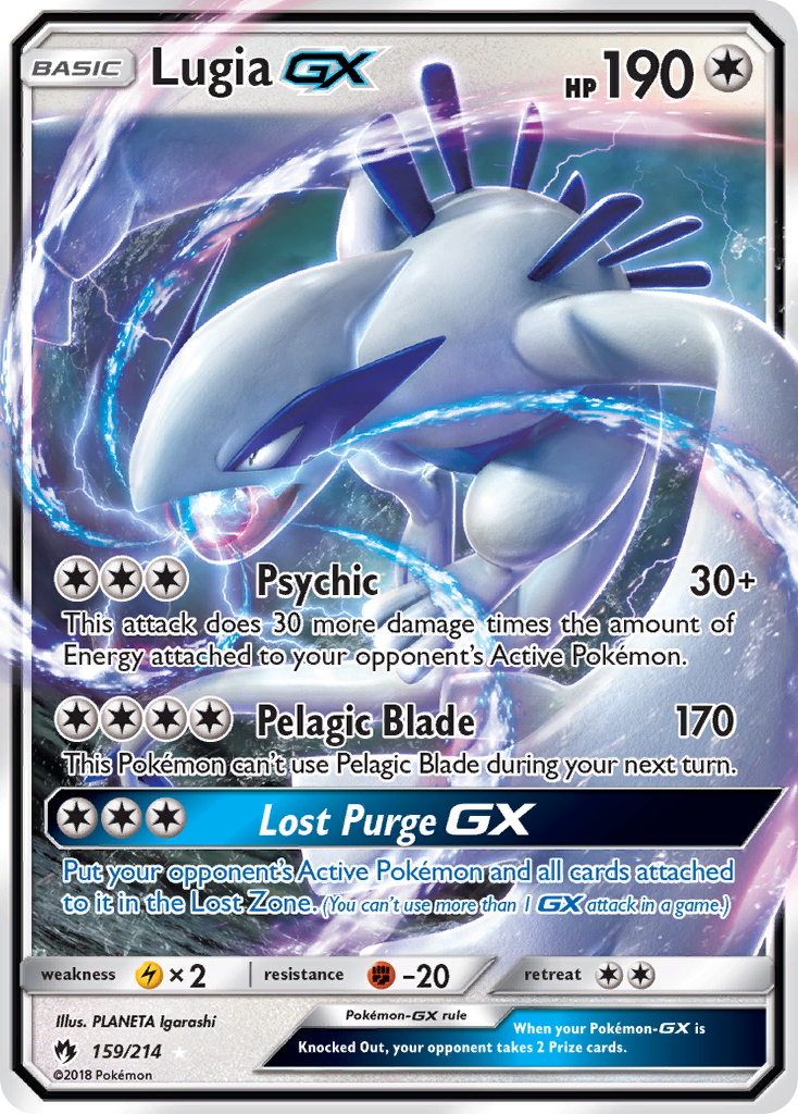 Lugia-GX 159/240 Rare Holo GX