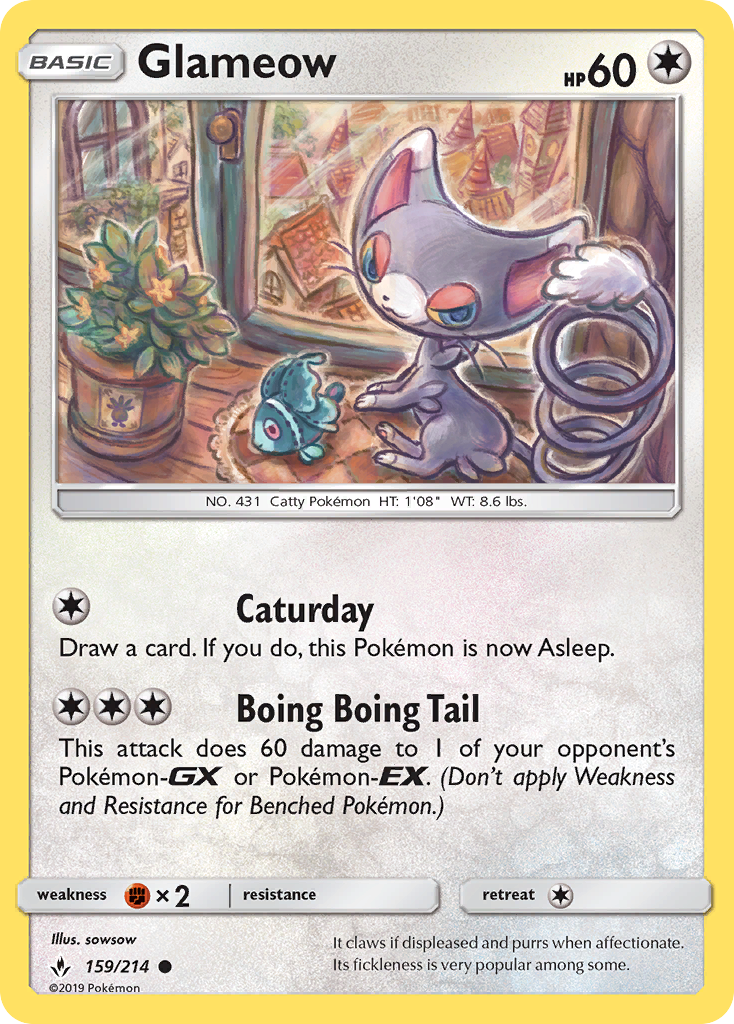 Glameow 159/234 Common