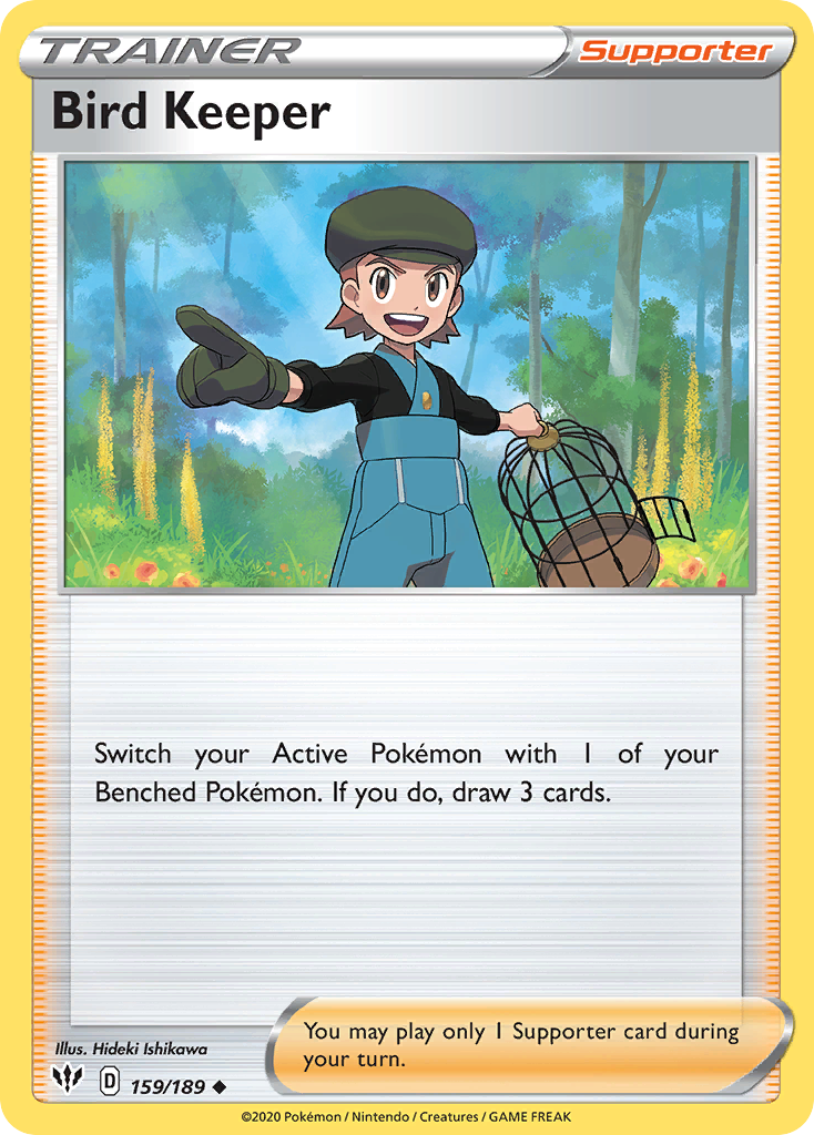 Bird Keeper 159/201 Uncommon