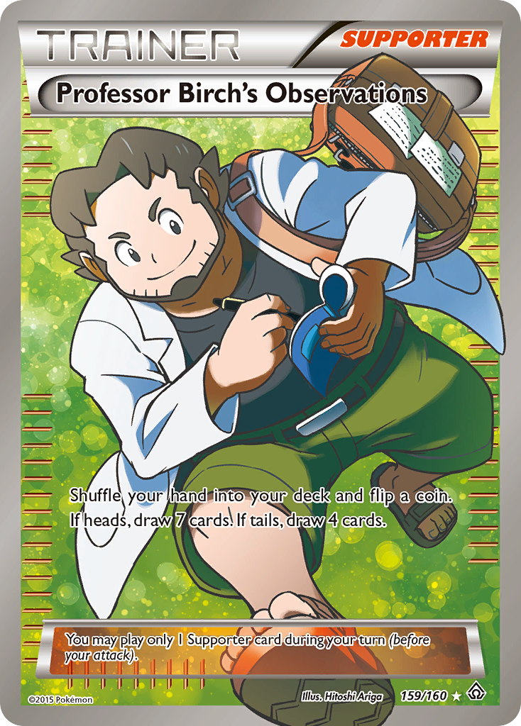 Professor Birch's Observations 159/164 Rare Ultra