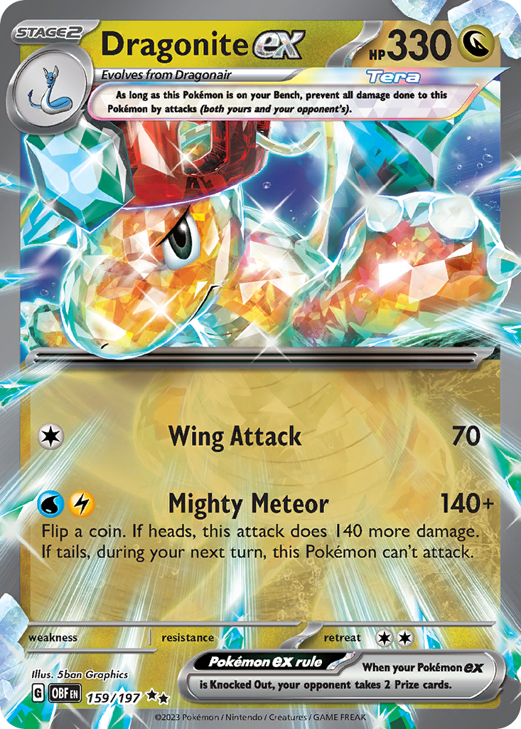 Dragonite ex 159/230 Double Rare