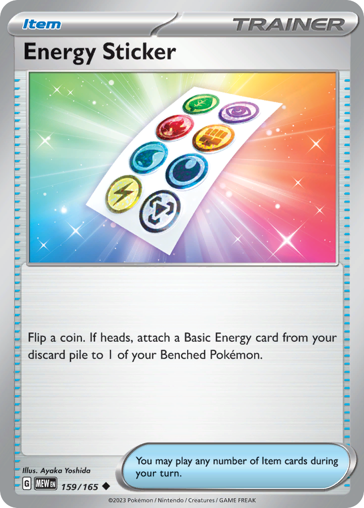 Energy Sticker 159/207 Uncommon