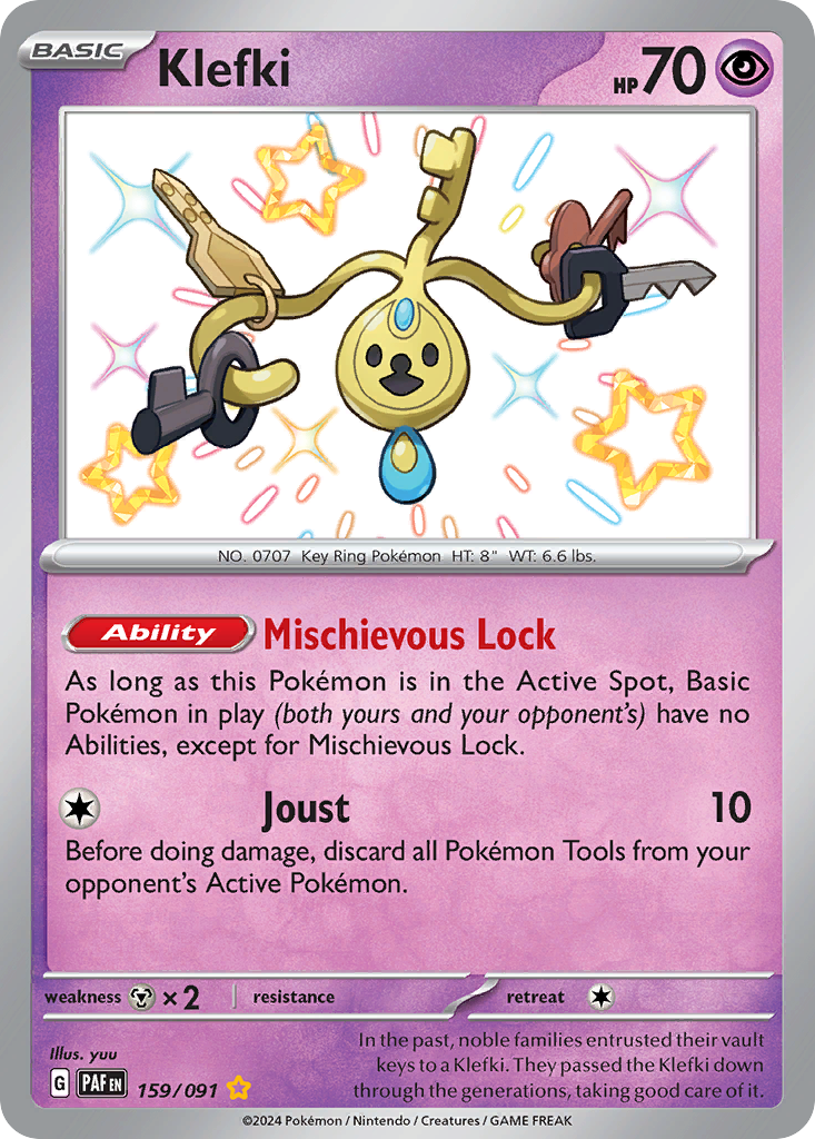 Klefki 159/245 Shiny Rare