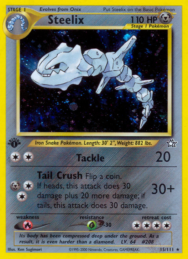 Steelix 015/111 Rare Holo