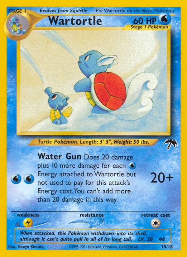 Wartortle 015/18 Unknown