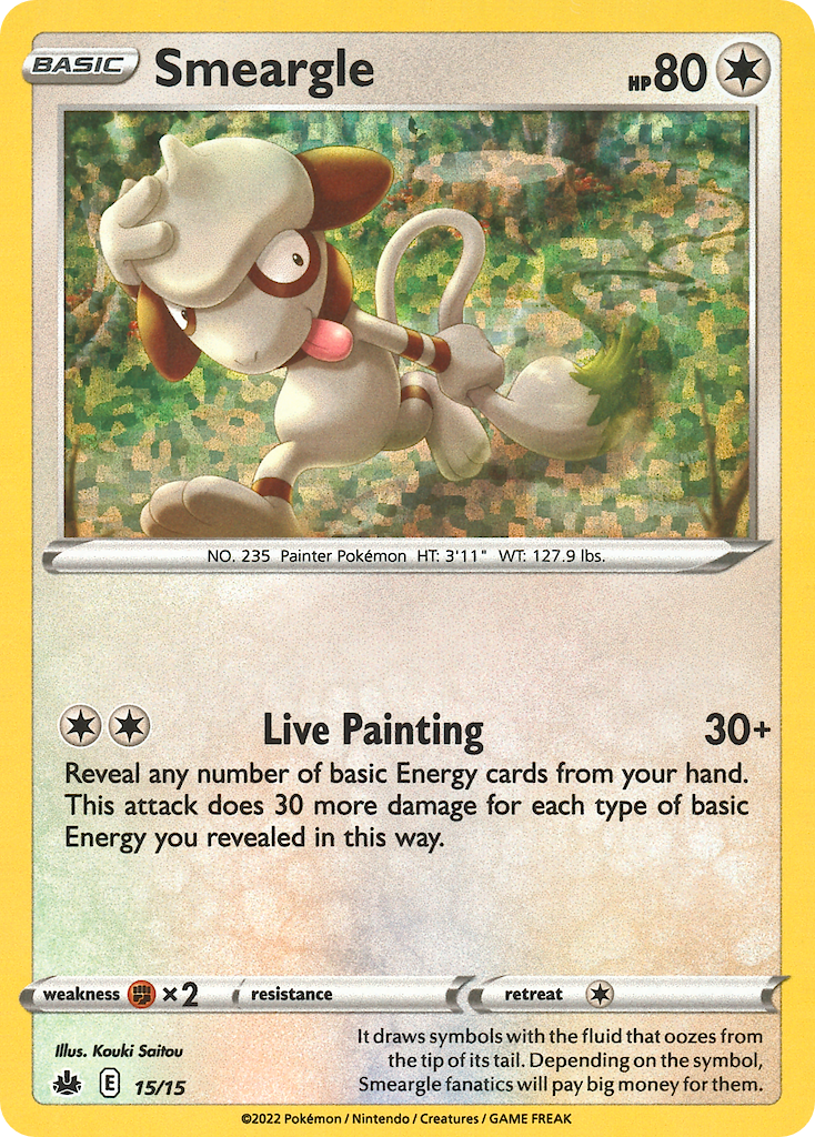 Smeargle 015/15 Unknown