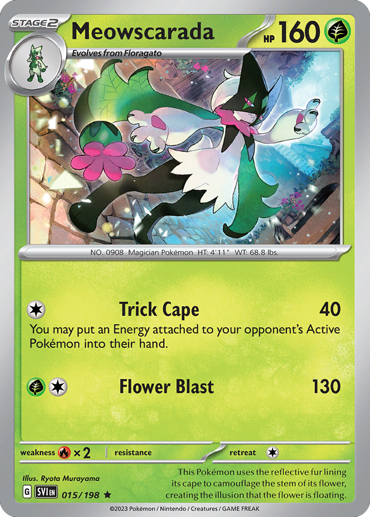 Meowscarada 015/258 Rare