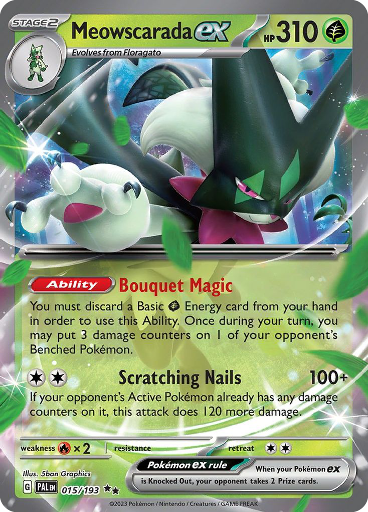 Meowscarada ex 015/279 Double Rare
