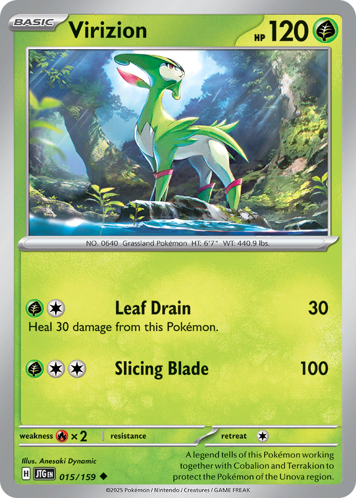 Virizion 015/190 Uncommon