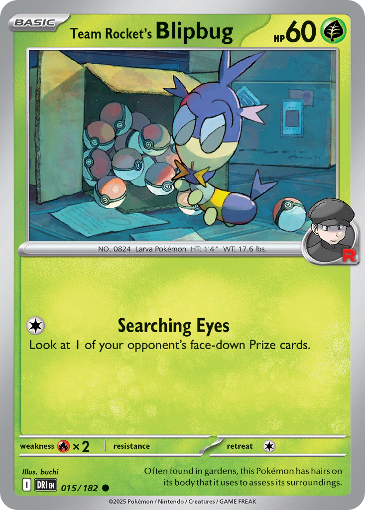 Team Rocket's Blipbug 015/244 Common