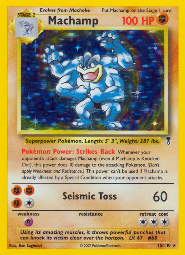 Machamp 015/110 Rare Holo