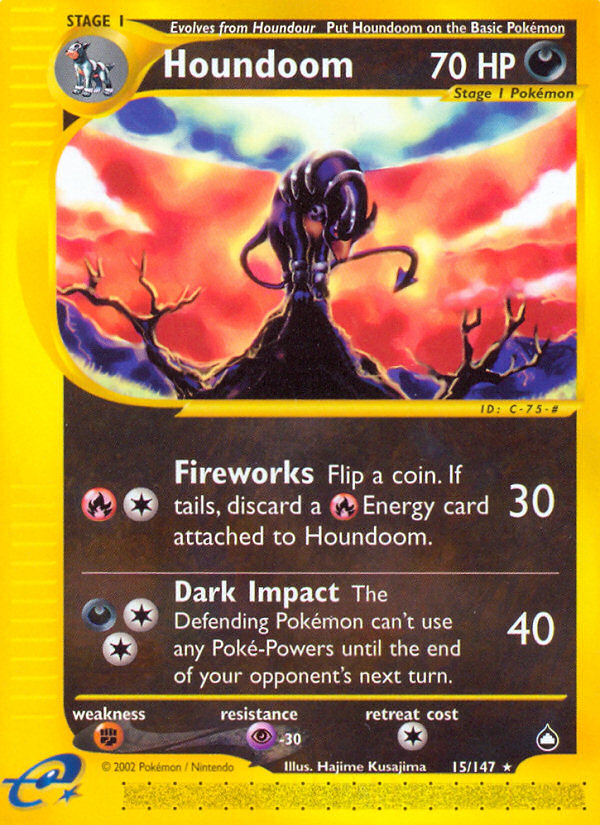Houndoom 015/182 Rare