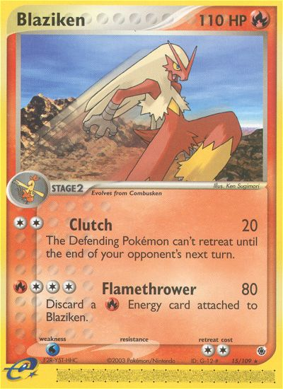 Blaziken 015/109 Rare