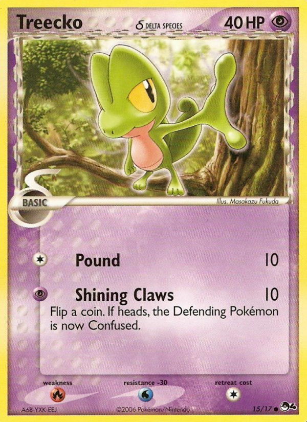 Treecko δ 015/17 Common