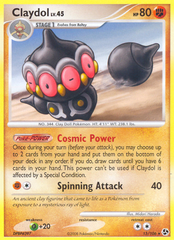 Claydol 015/106 Rare