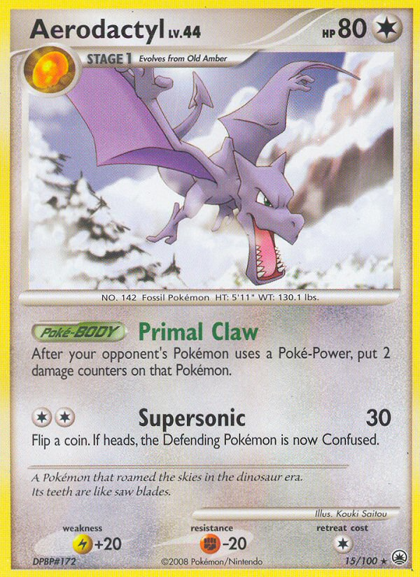 Aerodactyl 015/100 Rare