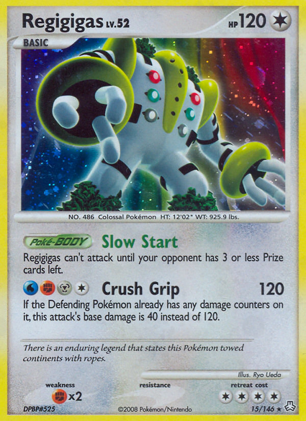 Regigigas 015/146 Rare Holo