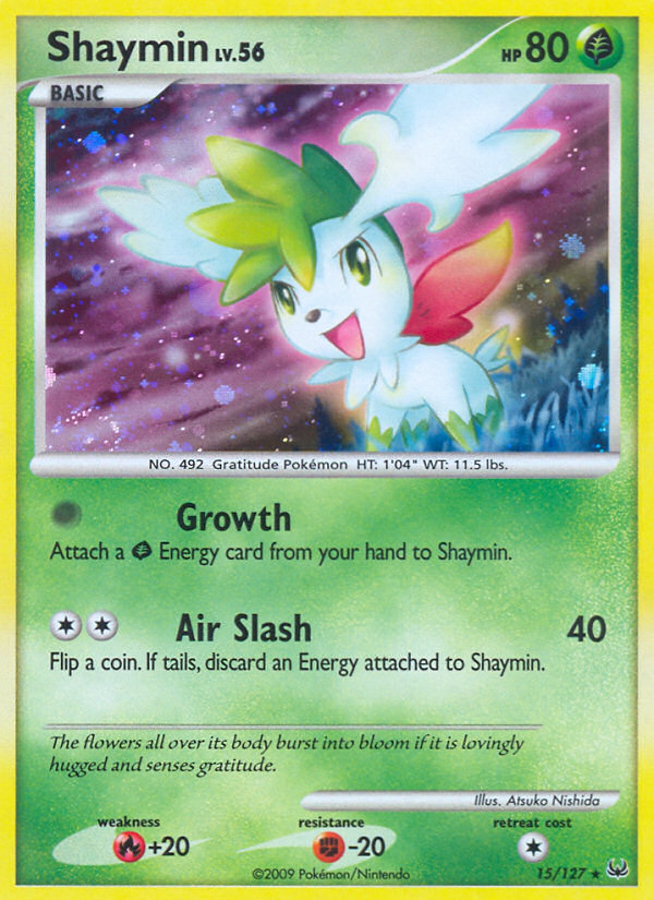Shaymin 015/133 Rare Holo