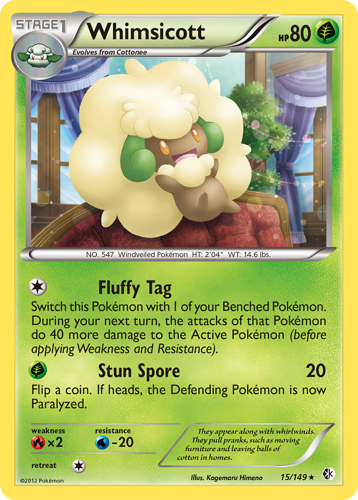 Whimsicott 015/153 Rare
