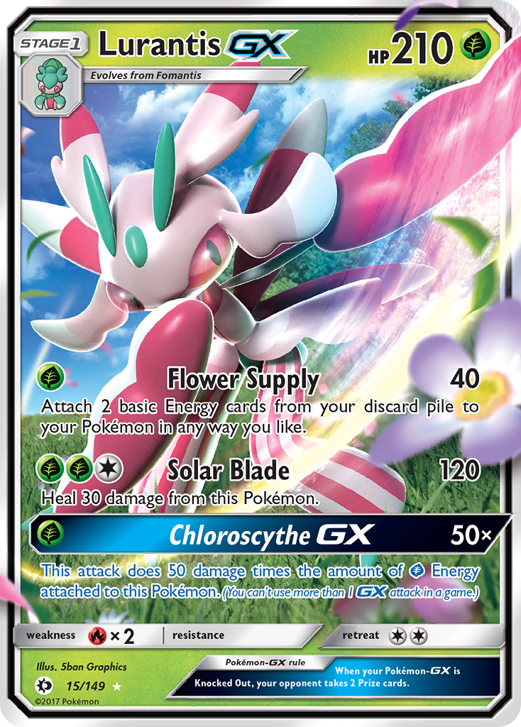 Lurantis-GX 015/173 Rare Holo GX