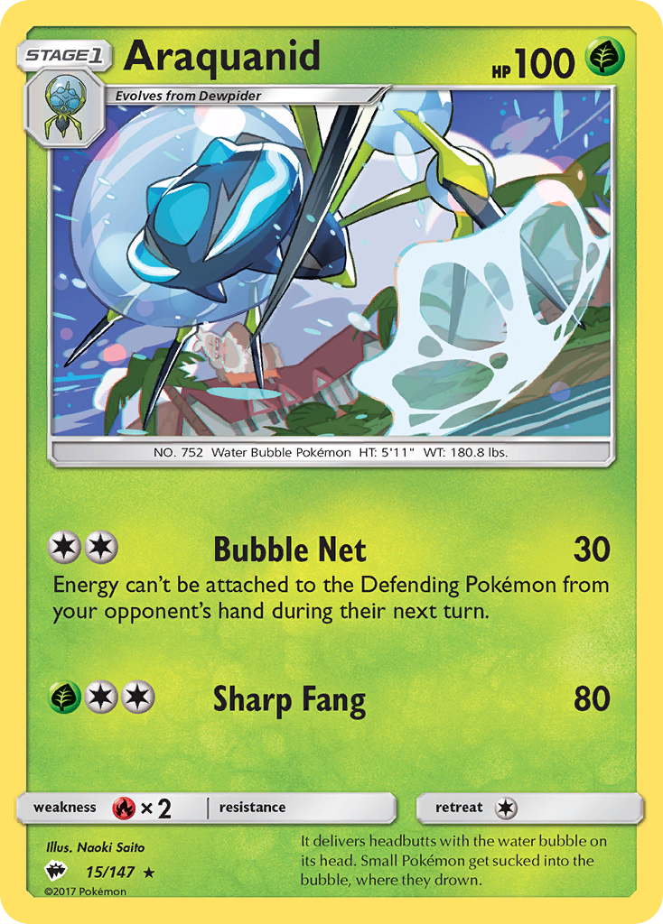Araquanid 015/177 Rare