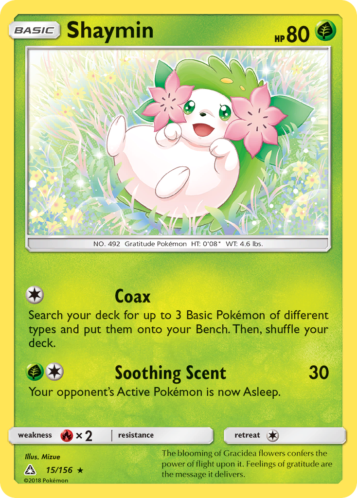 Shaymin 015/178 Rare Holo
