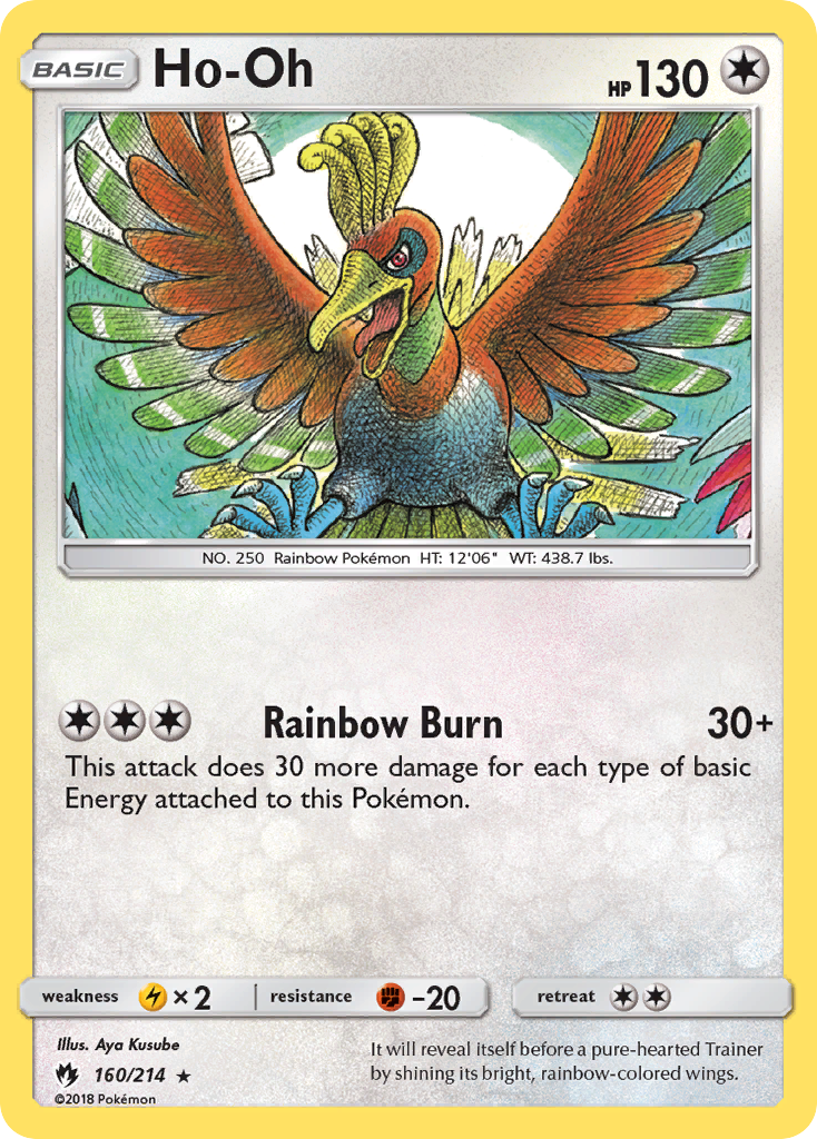Ho-Oh 160/240 Rare