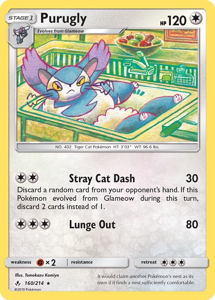 Purugly 160/234 Rare