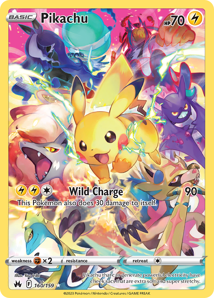 Pikachu 160/160 Rare Secret