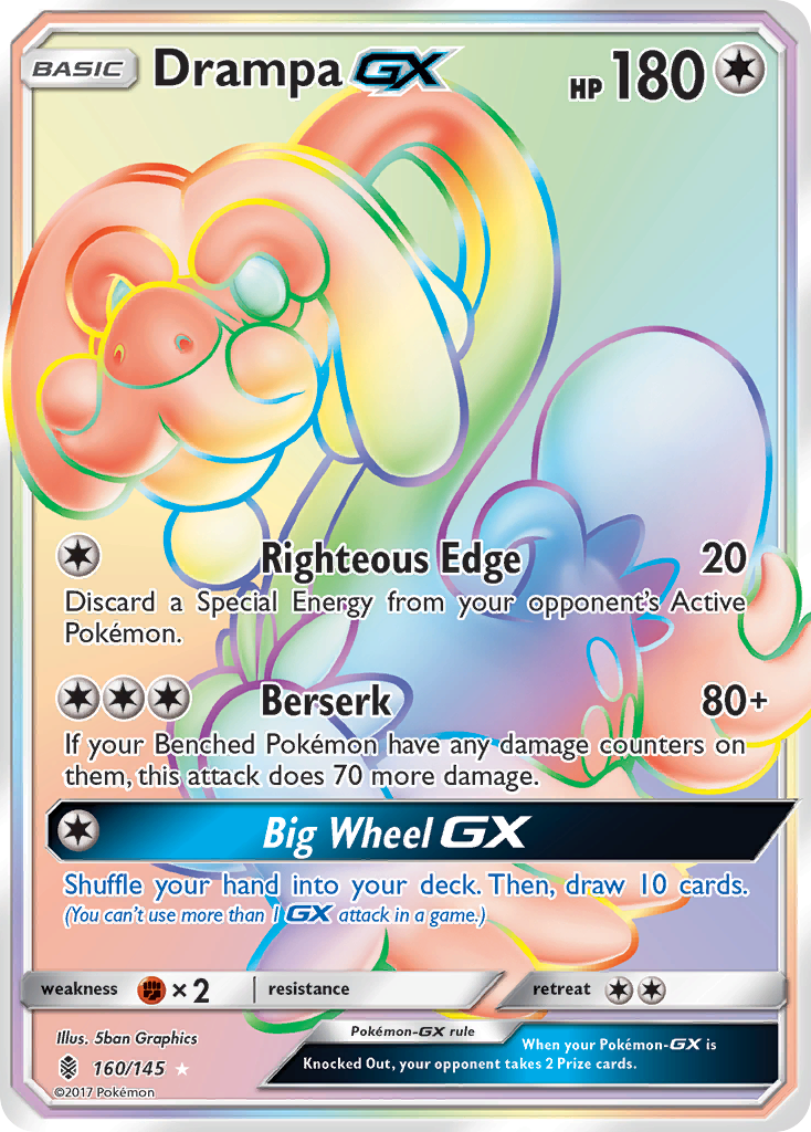 Drampa-GX 160/180 Rare Rainbow
