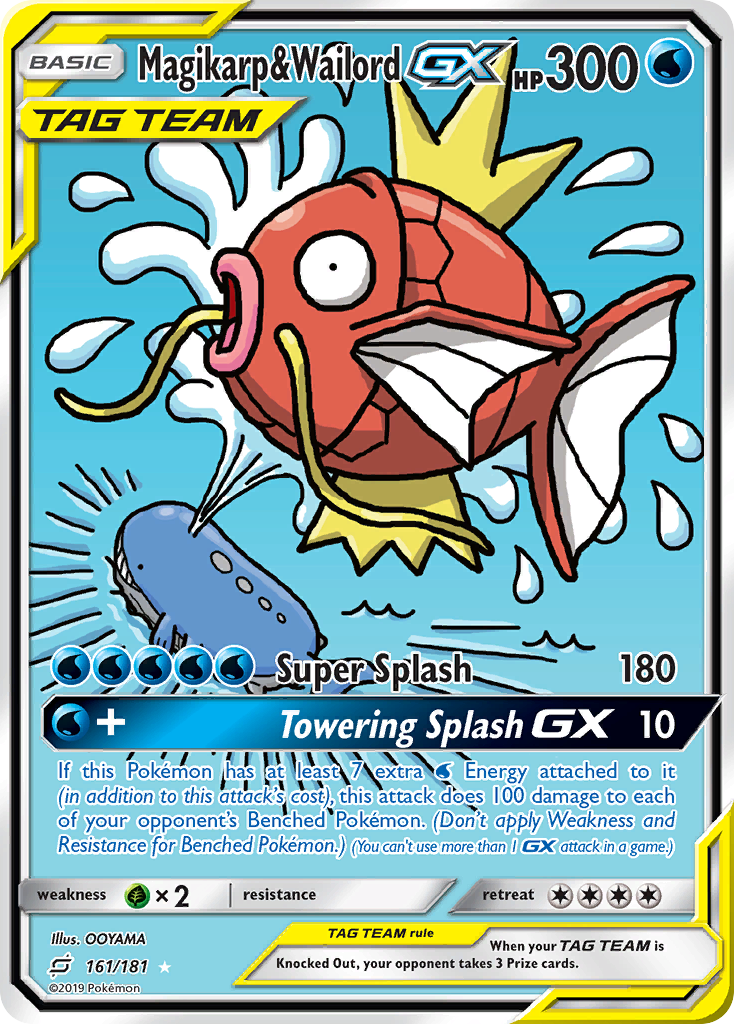 Magikarp & Wailord-GX 161/198 Rare Ultra