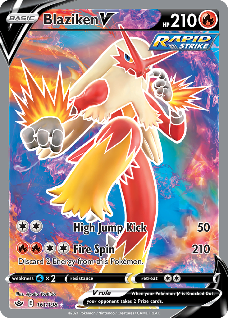 Blaziken V 161/233 Rare Ultra