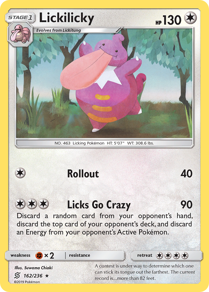 Lickilicky 162/260 Rare