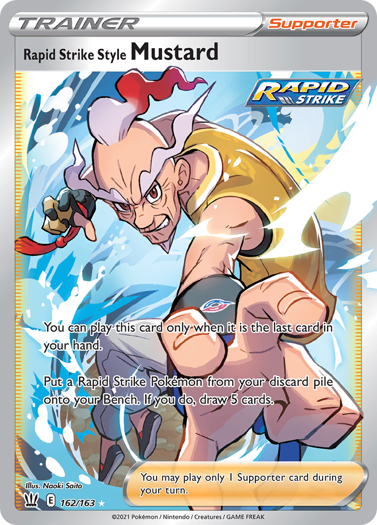 Rapid Strike Style Mustard 162/183 Rare Ultra