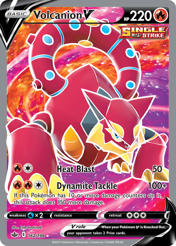 Volcanion V 162/233 Rare Ultra