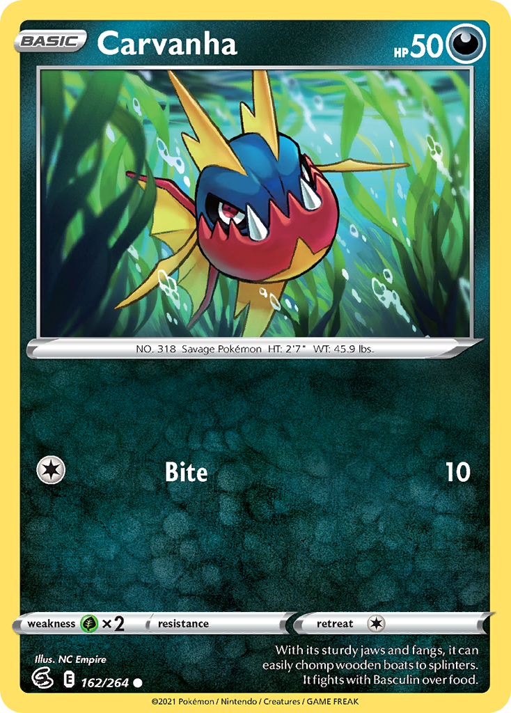 Carvanha 162/284 Common