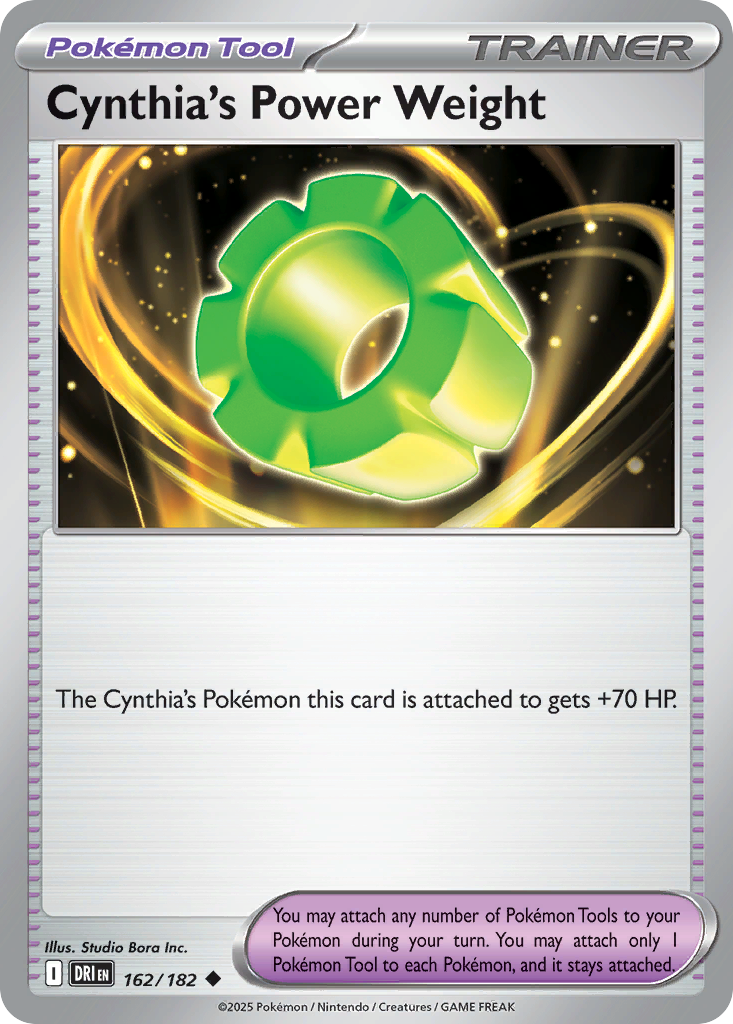 Cynthia's Power Weight 162/244 Uncommon