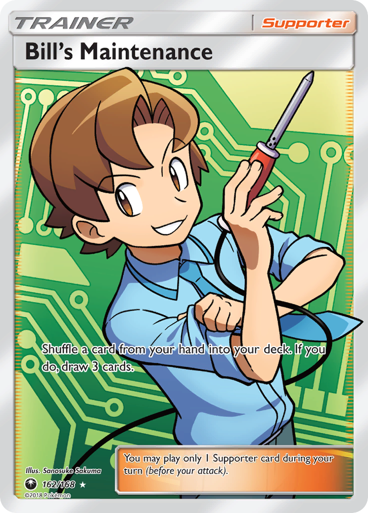 Bill's Maintenance 162/187 Rare Ultra
