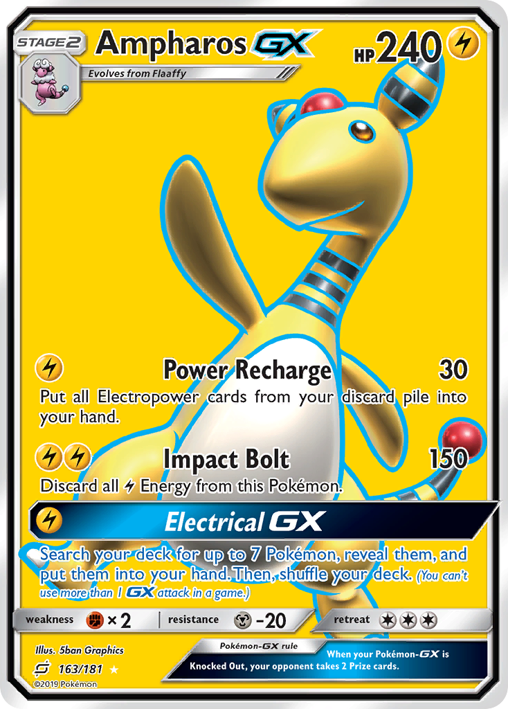 Ampharos-GX 163/198 Rare Ultra