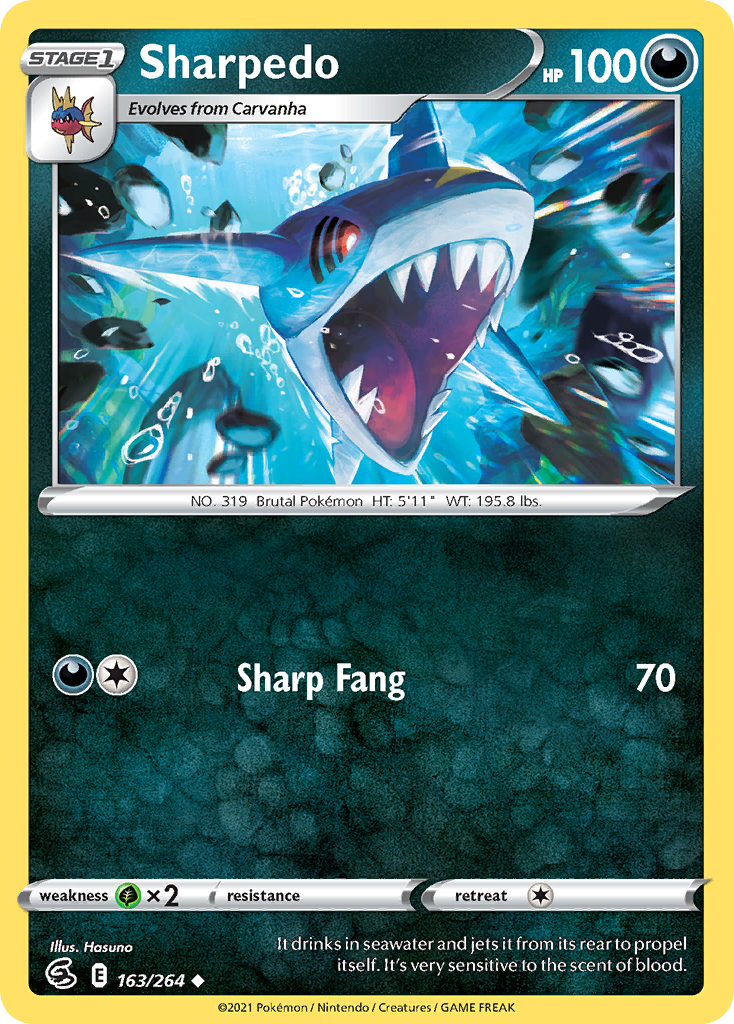Sharpedo 163/284 Uncommon