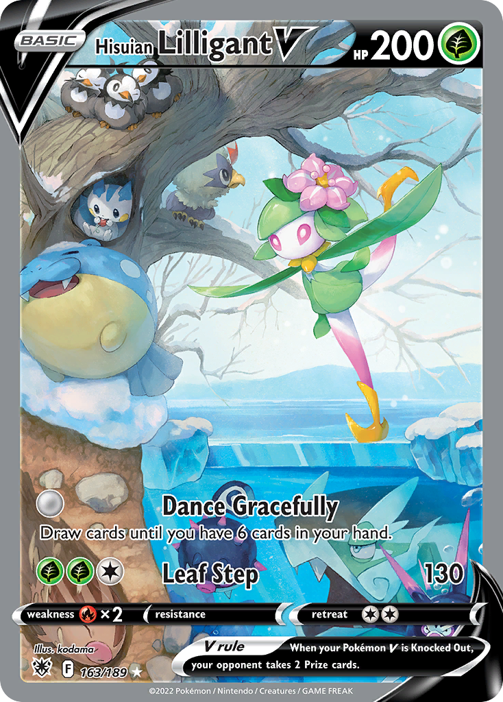 Hisuian Lilligant V 163/216 Rare Ultra