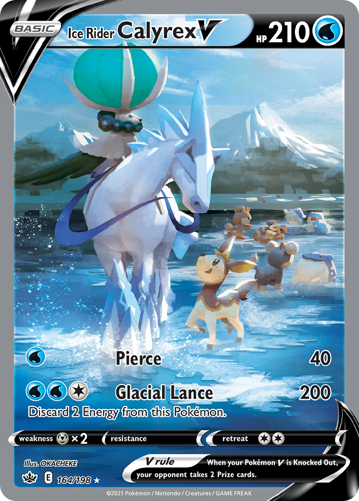 Ice Rider Calyrex V 164/233 Rare Ultra