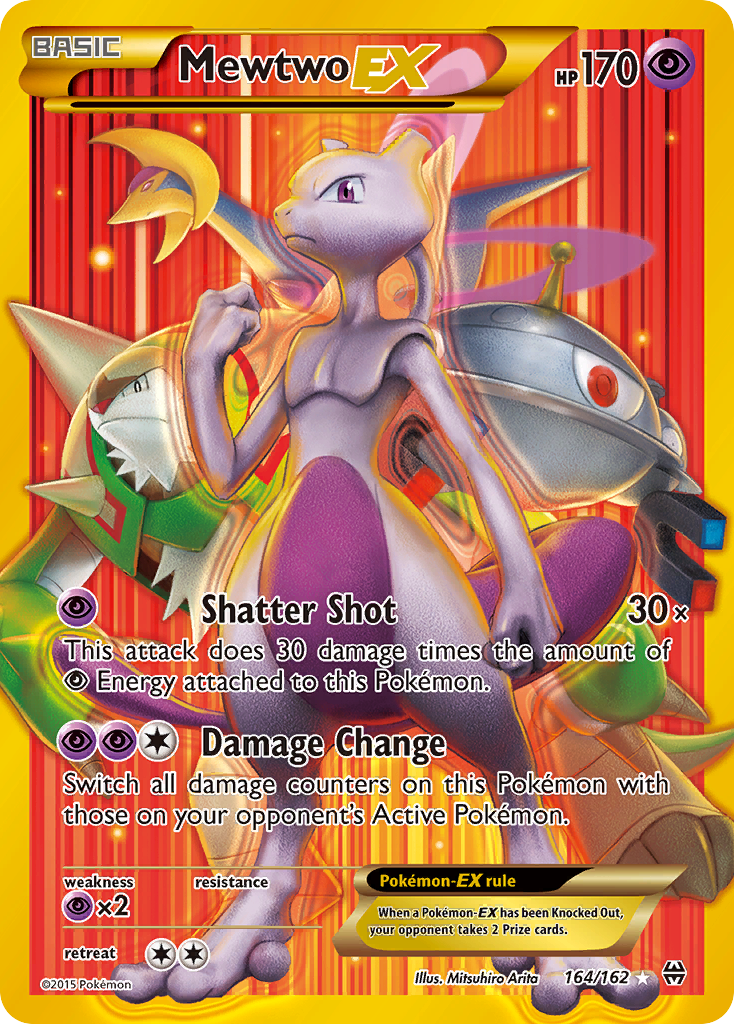 Mewtwo-EX 164/165 Rare Secret