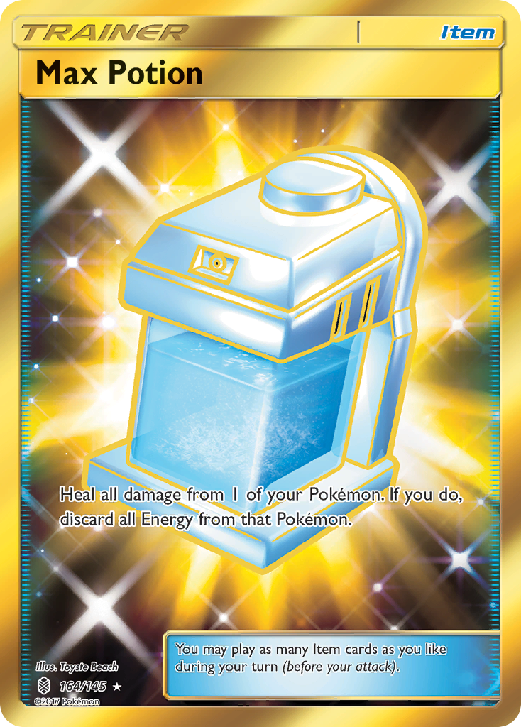 Max Potion 164/180 Rare Secret