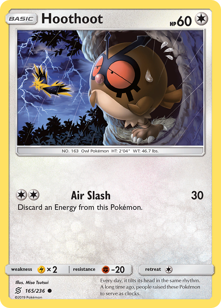 Hoothoot 165/260 Common