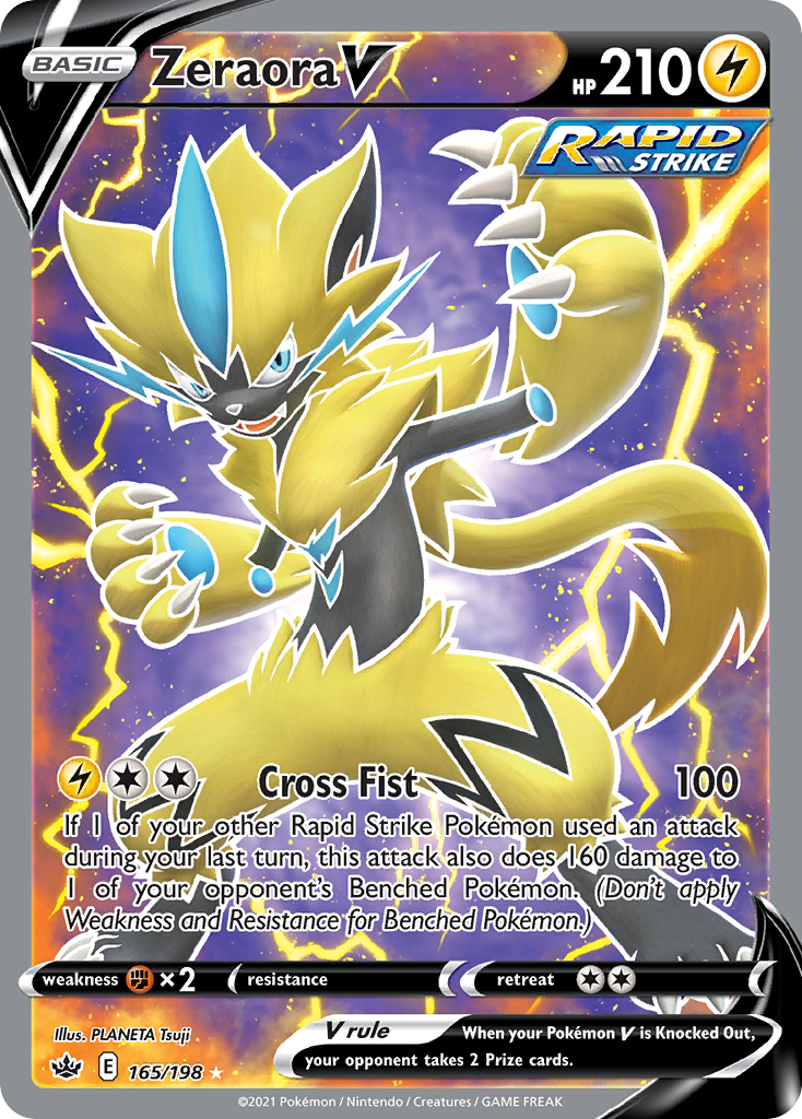 Zeraora V 165/233 Rare Ultra